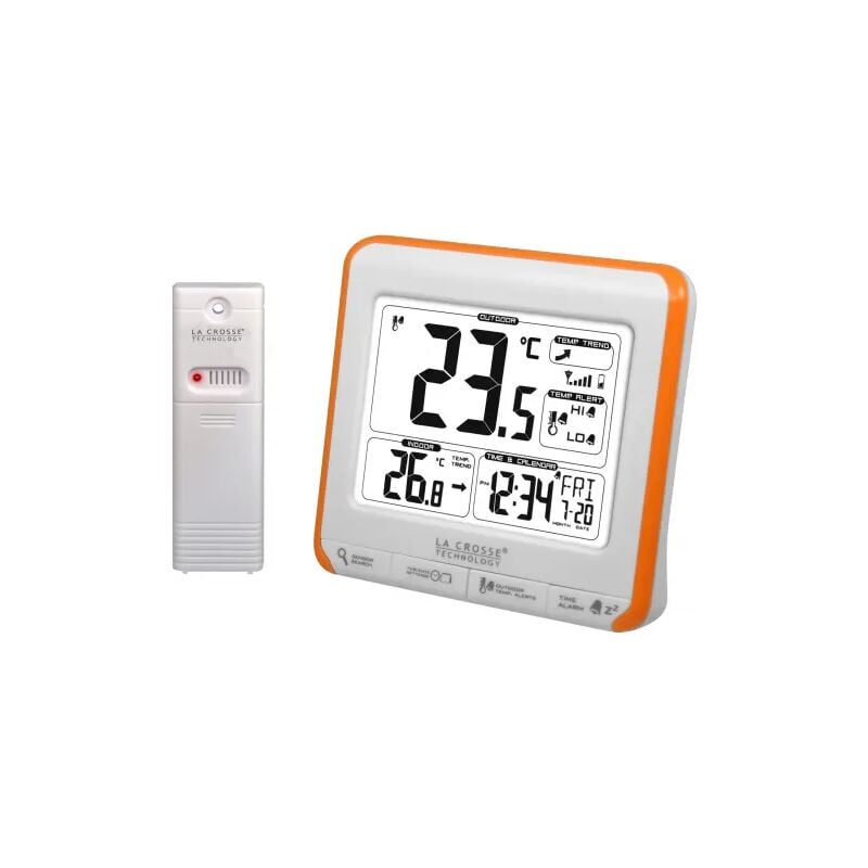 La Crosse Technology - thermometre ws 6811 whi-ora - Blanc