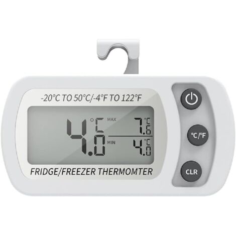 Station météo numérique intérieur/extérieur – hygromètre thermomètre horloge, moniteur précis de l’humidité