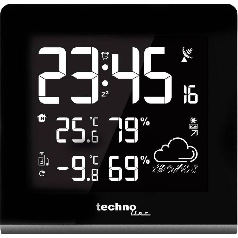 TECHNO LINE Station m&eacute;t&eacute;o radiopilot&eacute;e  WS9065