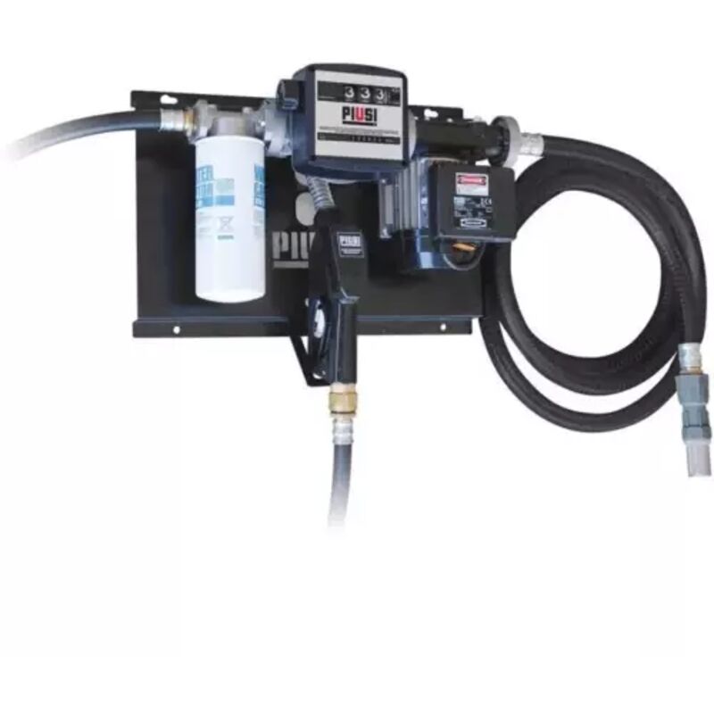 Pompe à gasoil 230V 70 L/min avec filtre absorption d'eau PIUSI