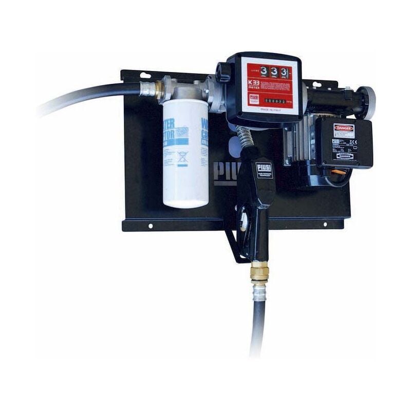 Piusi - Station murale de transfert gasoil auto-amorcante débit 70l/mn S08569