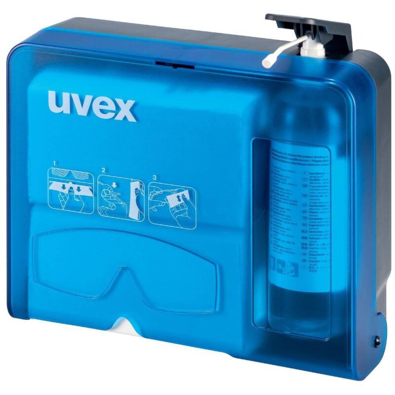 Uvex - Station de nettoyage 500 ml, 700 papiers ( Prix pour 1 )