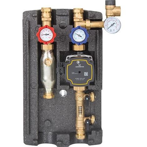 Station solaire GPS 70 PWM avec Grundfos UPM3 Solaire 15-75
