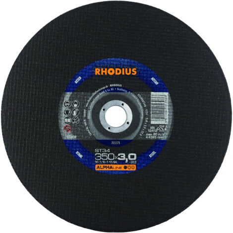 Stationäre Trennscheibe ST34  Ø 350 x 3,0 x 25,40mm Form 41 VPE: 10