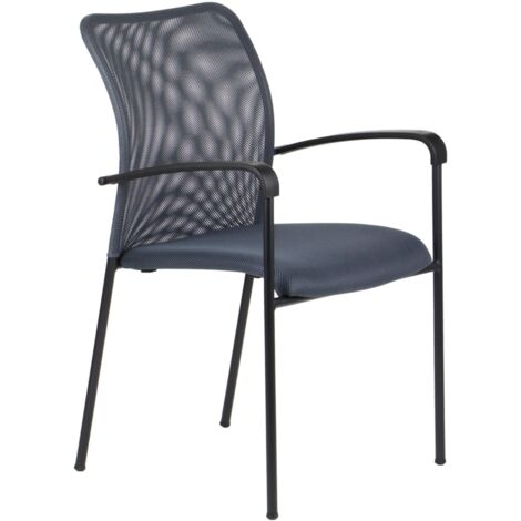Stationärer Stuhl HN-7501/BK GRAU