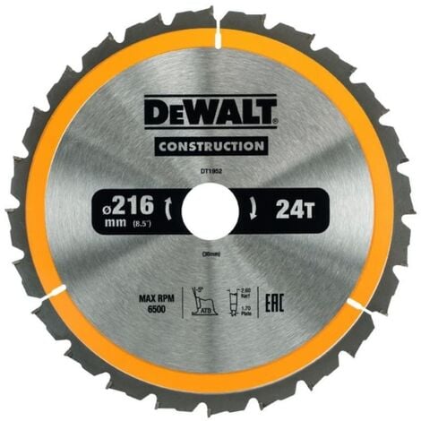 DeWalt - Lame de scie circulaire stationnaire 305x30mm, 60 dents - DT1960