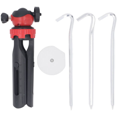Stativ-Set für Mini (V4) mit Adapter, Aluminiumfuß, verstellbarer Höhe und 3 Befestigungsstiften