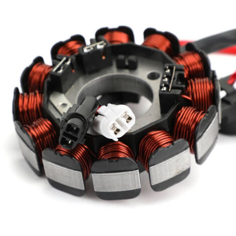 Statorspule, kompatibel mit Yamaha XVS950A V-Star 950 Cruiser-Motorrädern. Original-Teilenummer: 5S7-81410-00. Passend für Modelle der Baujahre 2009–2016.