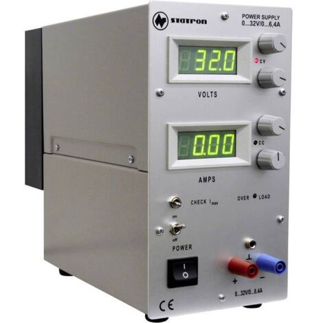 Statron 3231.10 Alimentatore da laboratorio regolabile 0 - 32 V 0 - 6.4 A 204.8 W Num. uscite 1 x