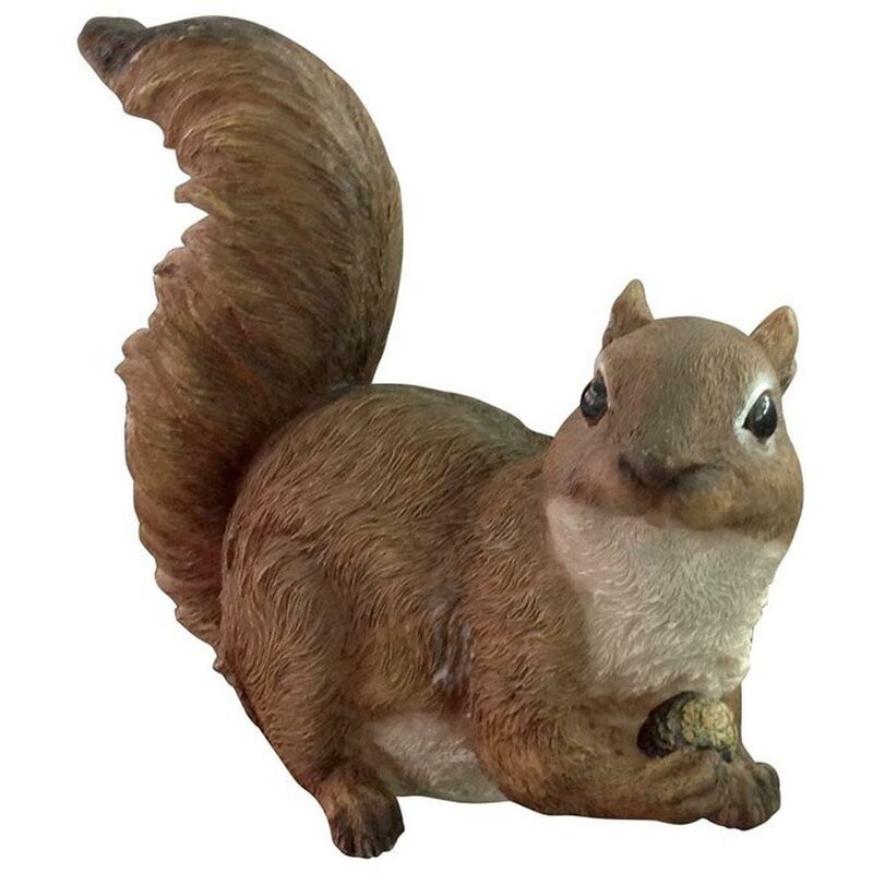 Image of Verdelook - statuetta da giardino scoiattolo 17X9X15CM