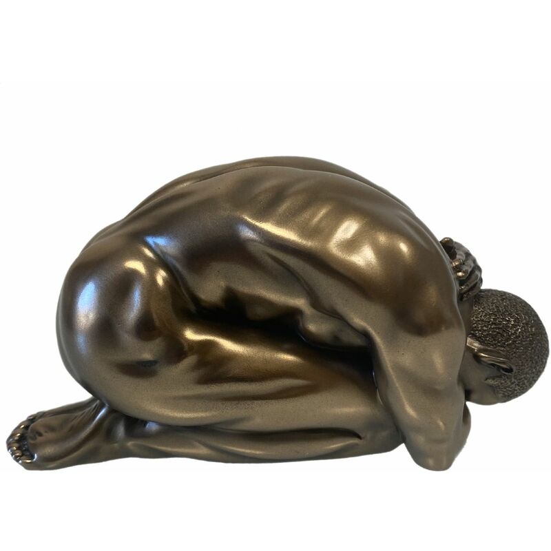 Statue Body-Talk en résine Véronèse - Homme nu 7 cm