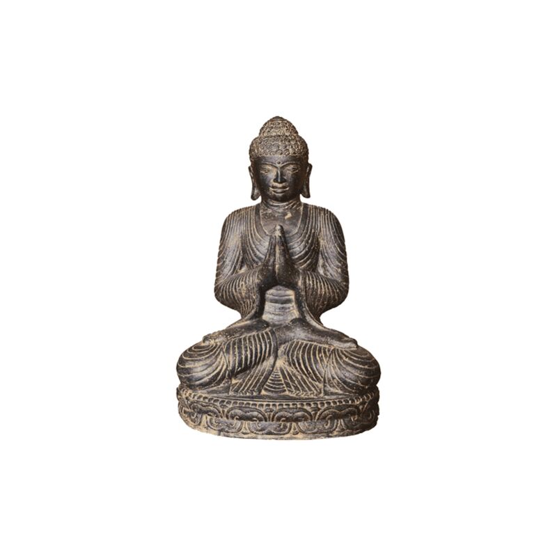 King Matériaux - Statue bouddha 45cm