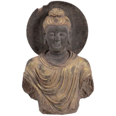 Statue Buste de Bouddha antique 82 cm