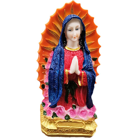 Statue catholique marie vierge marie, faite à la main, décoration de la maison, jésus, cadeau, 5cm,t6.5x10.5x19.5cm,CN