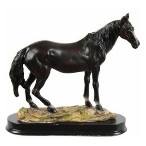Statue cheval modèle Baio en matière synthétique