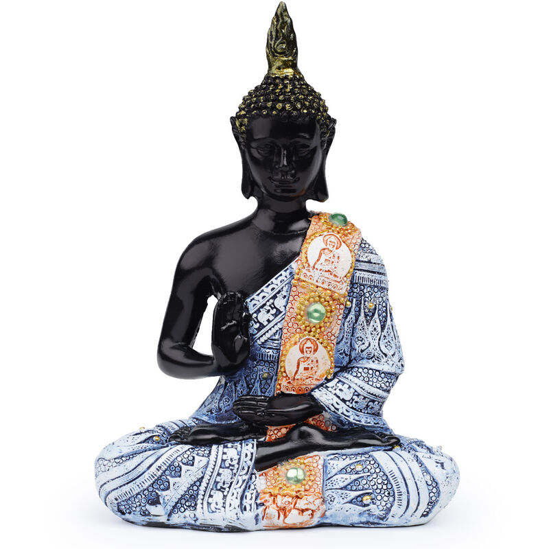 Leisei - Statue de Bouddha , décoration d'intérieur de paix et d'harmonie,9.6615.5cm