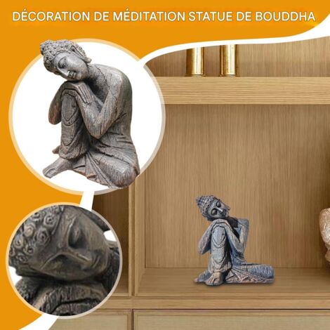Statue de Bouddha pour Jardin - Sculpture Bouddhiste - Sculptures