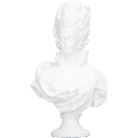 Statue de buste miniature 1:12 pour maison de poupée, sculpture artistique en résine détaillée et réaliste, décoration de mini-chambre
