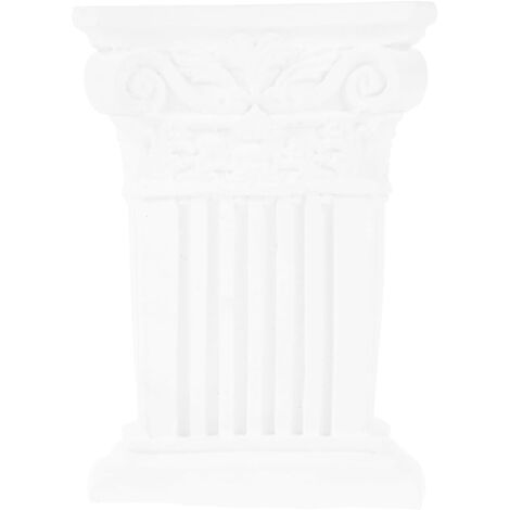 statue de colonne romaine en pl tre d coration artistique