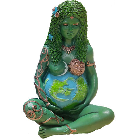 Statue de Gaia, statue de la déesse de la terre mère, statue de Gaia
