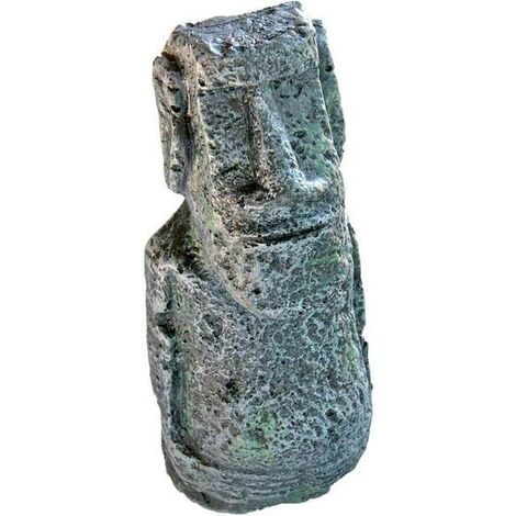 Statue de l'île de Pàques 13 cm décoration pour aquarium