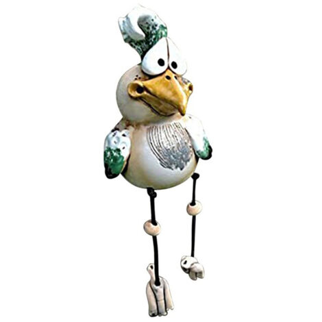 Statue de Poule en Résine pour Jardin, Décoration Extérieure Ferme et Pelouse, Idée Cadeau