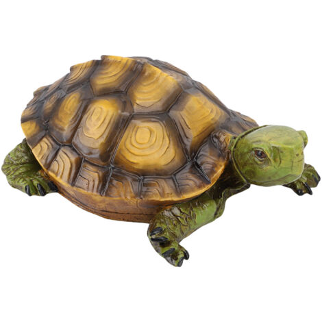 Statue de Tortue Flottante en Résine pour Décor de Bassin, Étang et Fontaine dans Jardin Extérieur