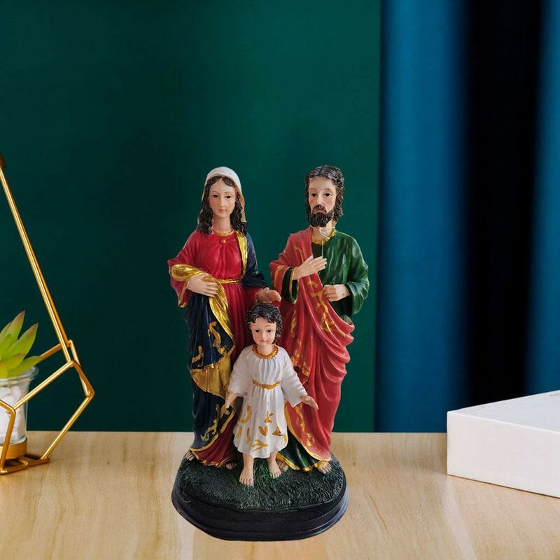 Statue di scena di Christian Jesus-figurine da