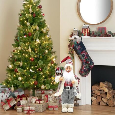 Statue du Père Noël - 46 Centimètres Figurine De Table - du Père Noël