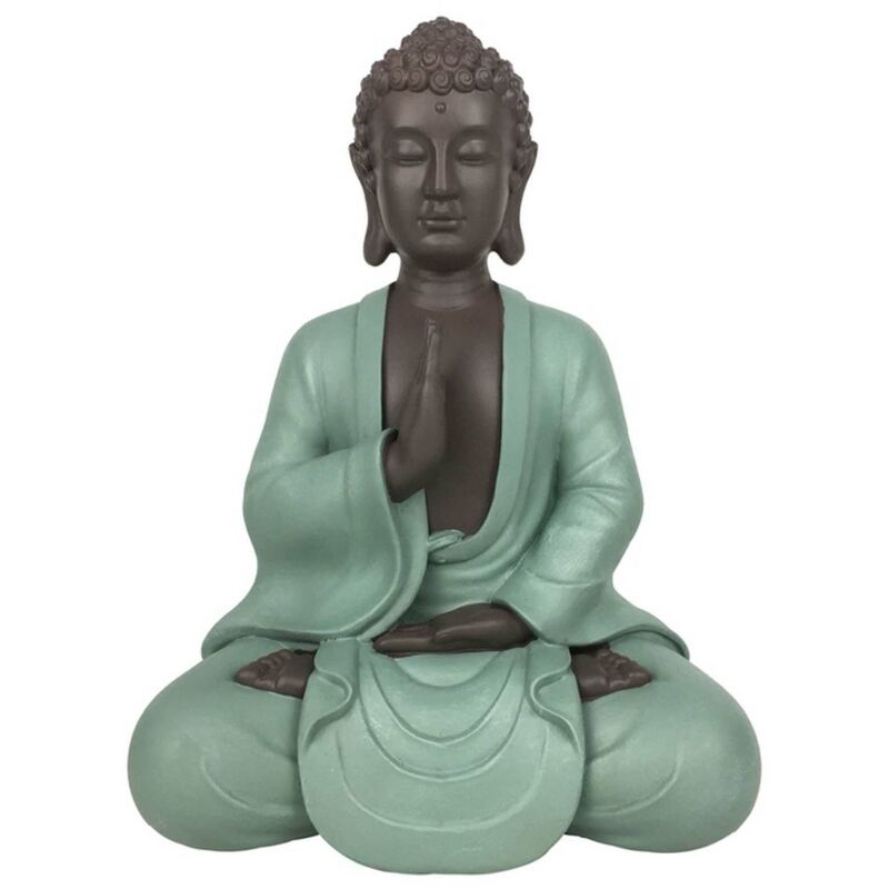 Zen Arôme - Statue en polyrésine Bodhi - Vert