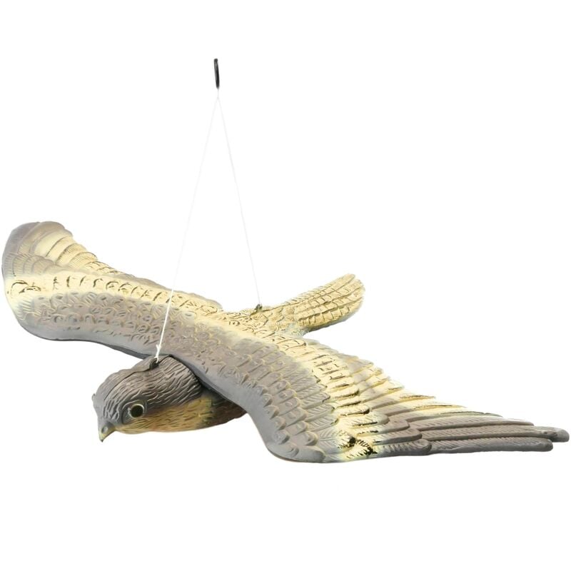 Prixprime - Statue faucon pour effrayer les oiseaux 54x35 cm