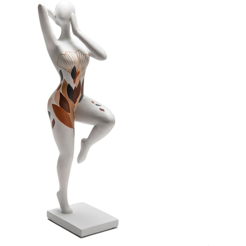 Amadeus - Statue femme Eline blanche hauteur 40 cm