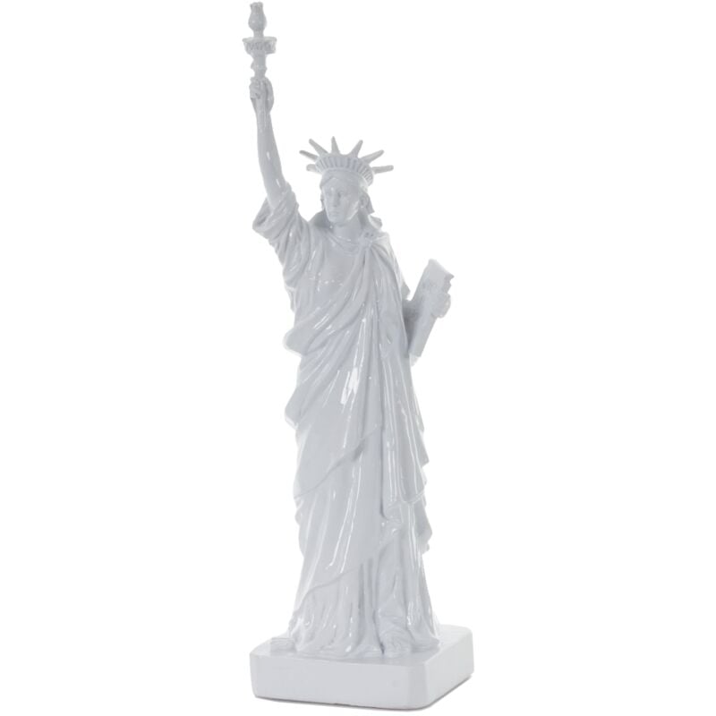 Statue figure déco de statue de la liberté 40cm polyrésine New York pour intérieur ou extérieur M10005508