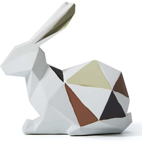 Figurine lapin à piquer déco jardin par LOUIS MOULIN