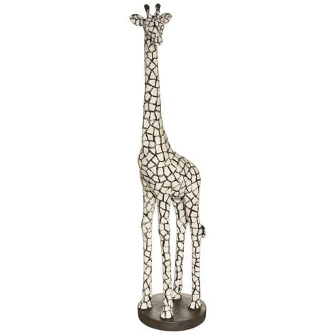 Statue girafe H89cm - Atmosphera créateur d'intérieur - Multicolore