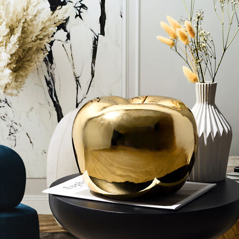 Statue Pomme Dore H27cm