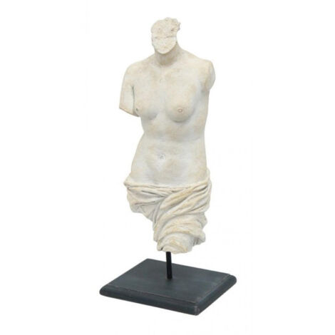 Statue vénus sur pied - Résine - Blanc - Interior's