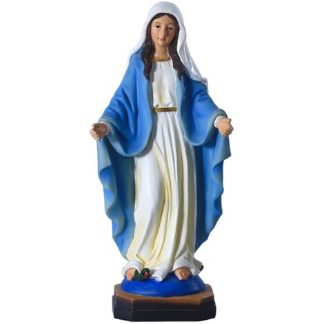 Statue,Ornement Vierge Marie, décoration de table intérieure, 21,5x10x6,3CM