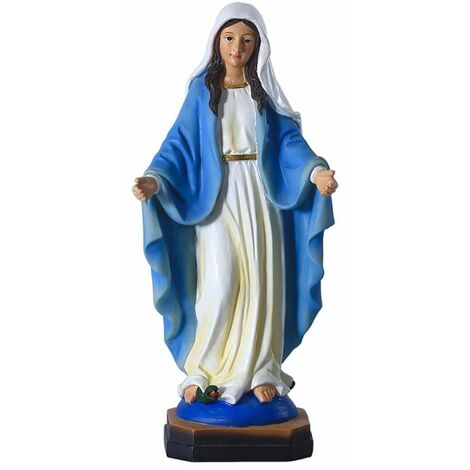 Statue,Ornement Vierge Marie, décoration de table intérieure, 21,5x10x6,3CM