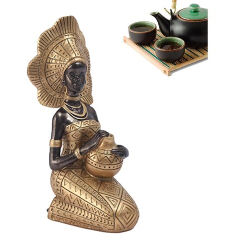 Statues de Femmes décoratives africaines, Statue décorative