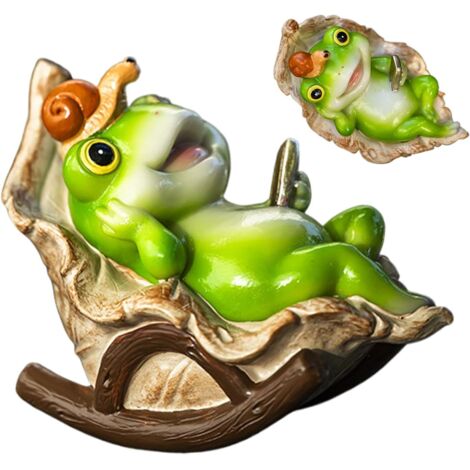 Statues de grenouille pour le jardin - Statue animale -