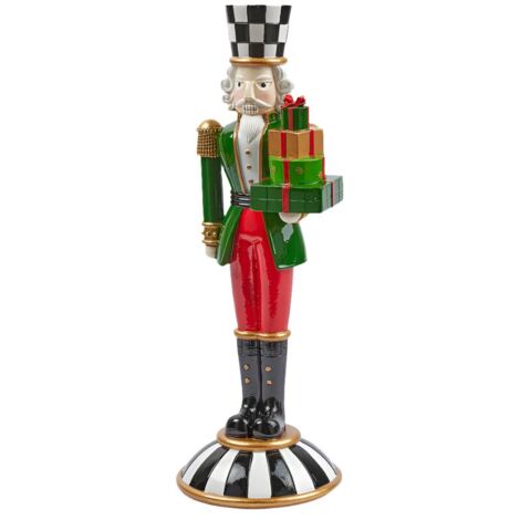 Statuetta decorativa Soldatino schiaccianoci decorazione natalizia, da 41 cm