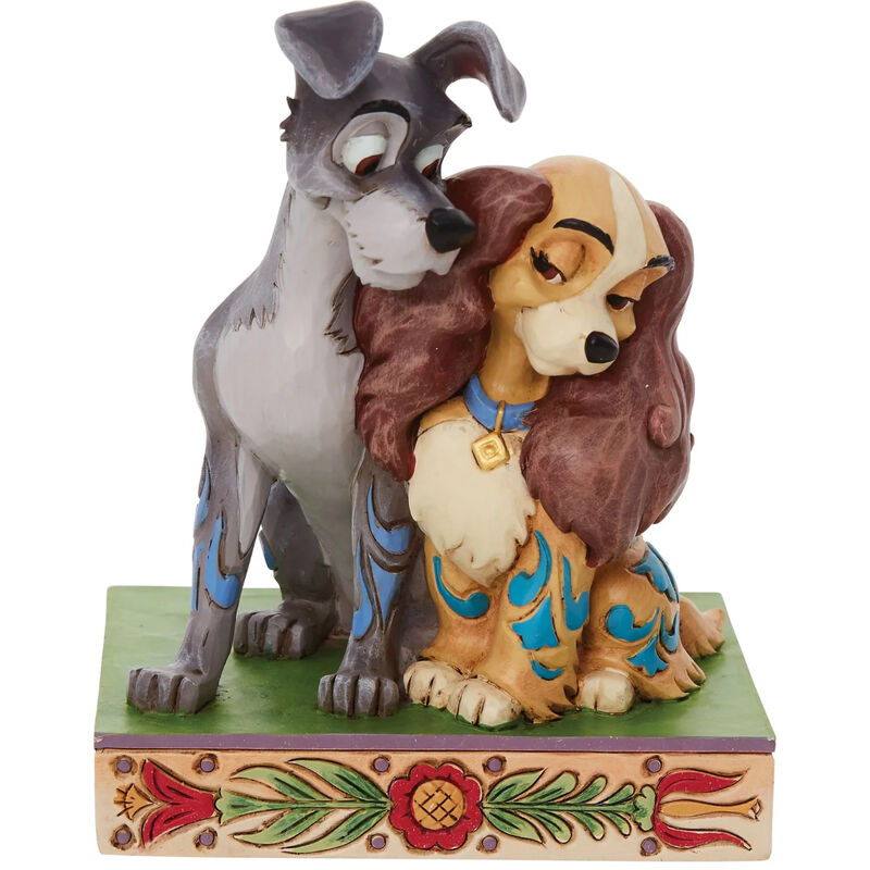 Enesco - Statuette de Collection La Belle et le Clochard