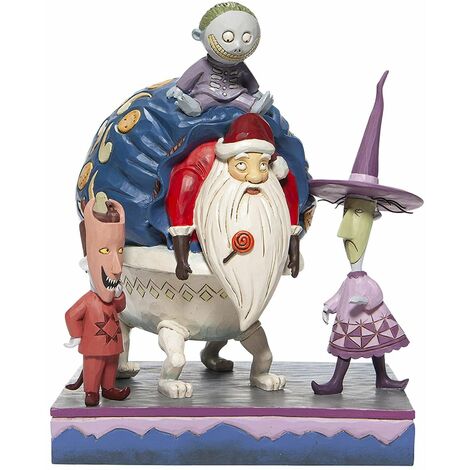 Statuette de Collection Santa Jack Skellington - The Nightmare