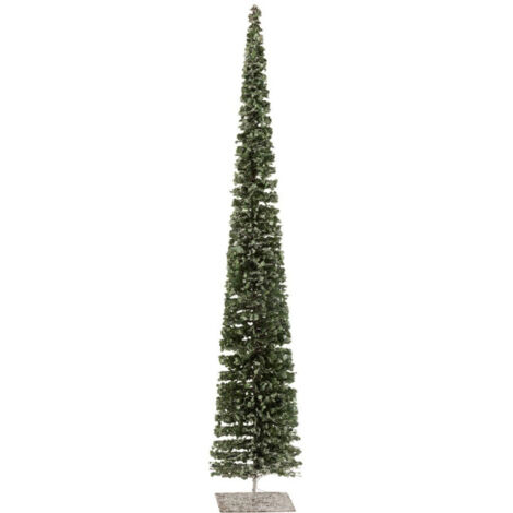 Statuette Déco "Arbre Neige" 80cm Vert