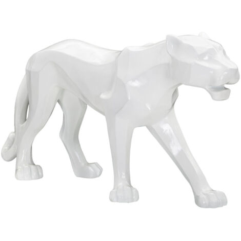 Tête De Panthère Décorative – Résine Dorée – Style Antique – Marque AMADEUS – Neuf En Boîte