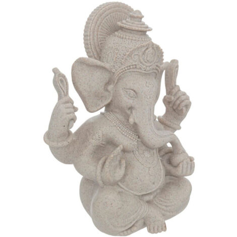 Statuette Déco Ganesh "Chaya" 25cm Beige