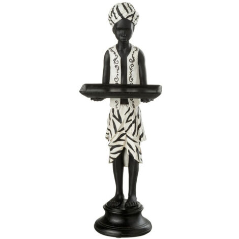 Statuette Déco "Garçon Debout" 47cm Noir