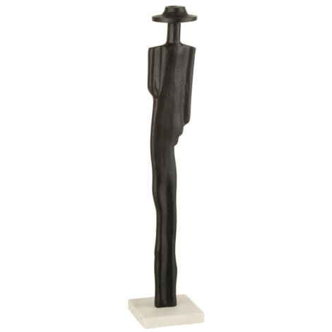 Statuette Déco "Personnage" 52cm Noir