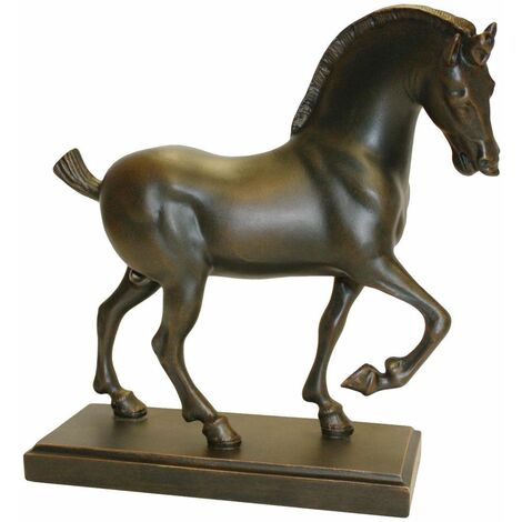 Statuette en résine Cheval de Léonard de Vinci